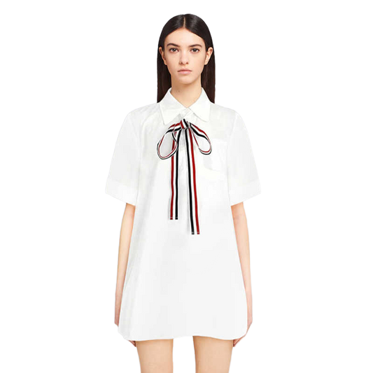 2025 Bow Shirt Dress