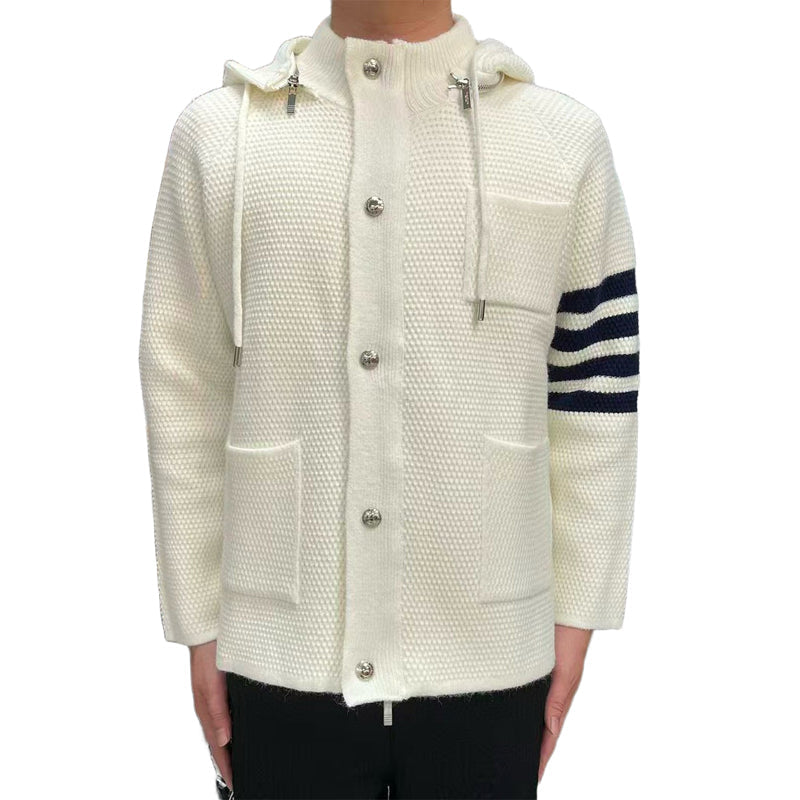 2025 knitted hoodie