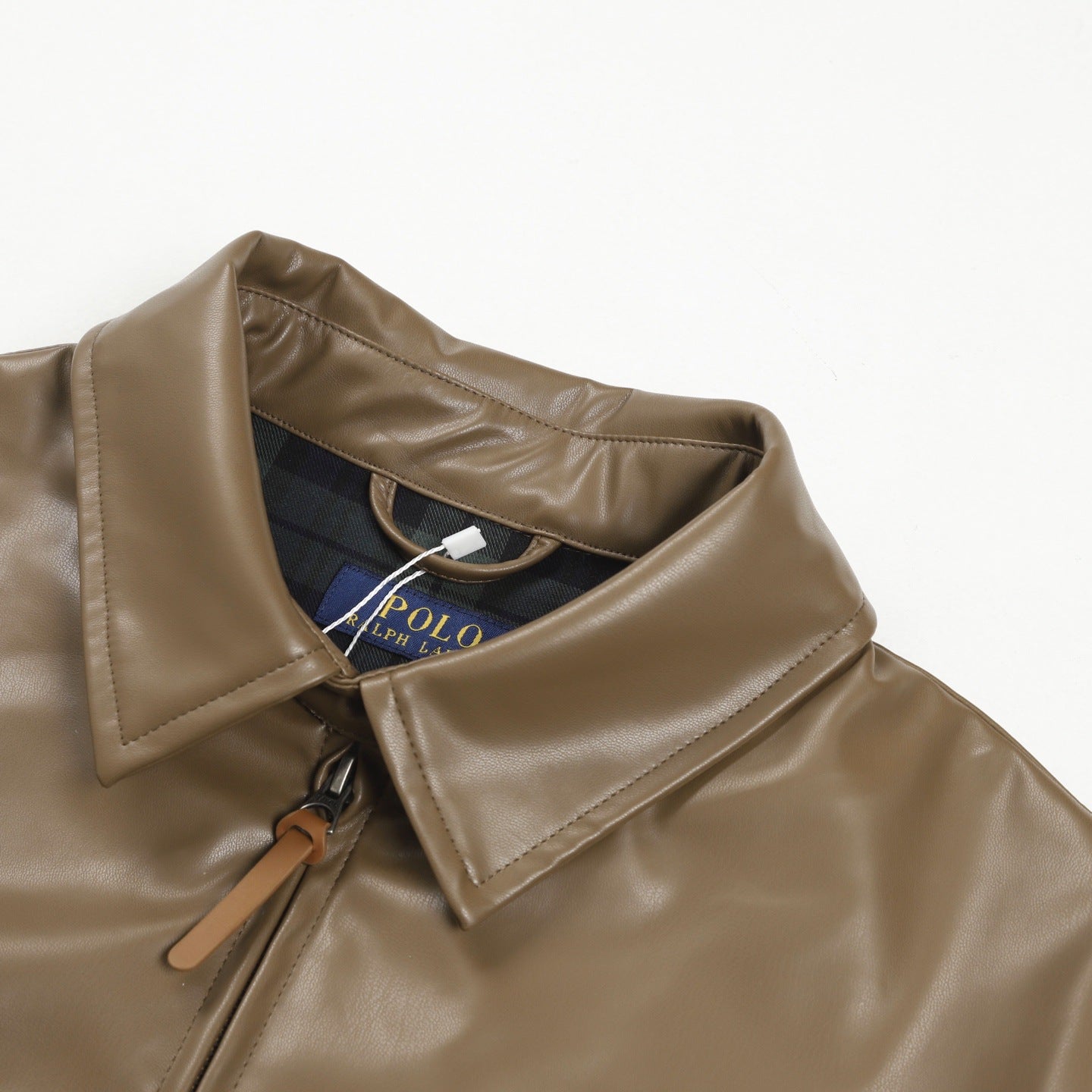 Ralph Lauren Men‘s Leather Jacket Coat