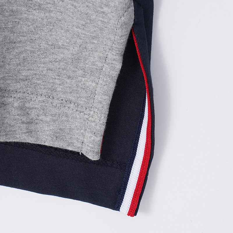 Color-blocked T-shirt