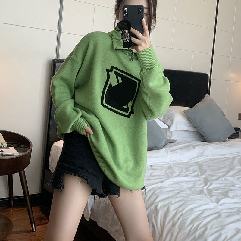turtleneck sweater