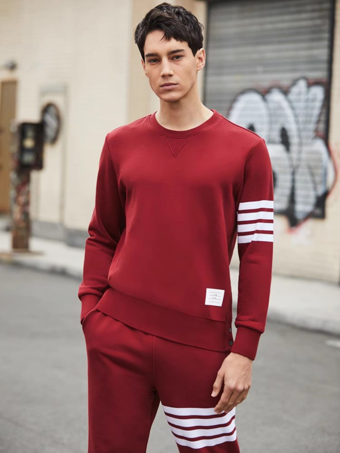 2025  Red hoodie