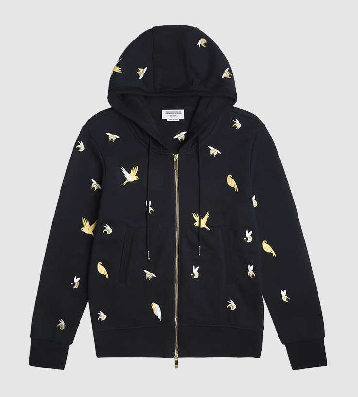 Embroidered hoodie