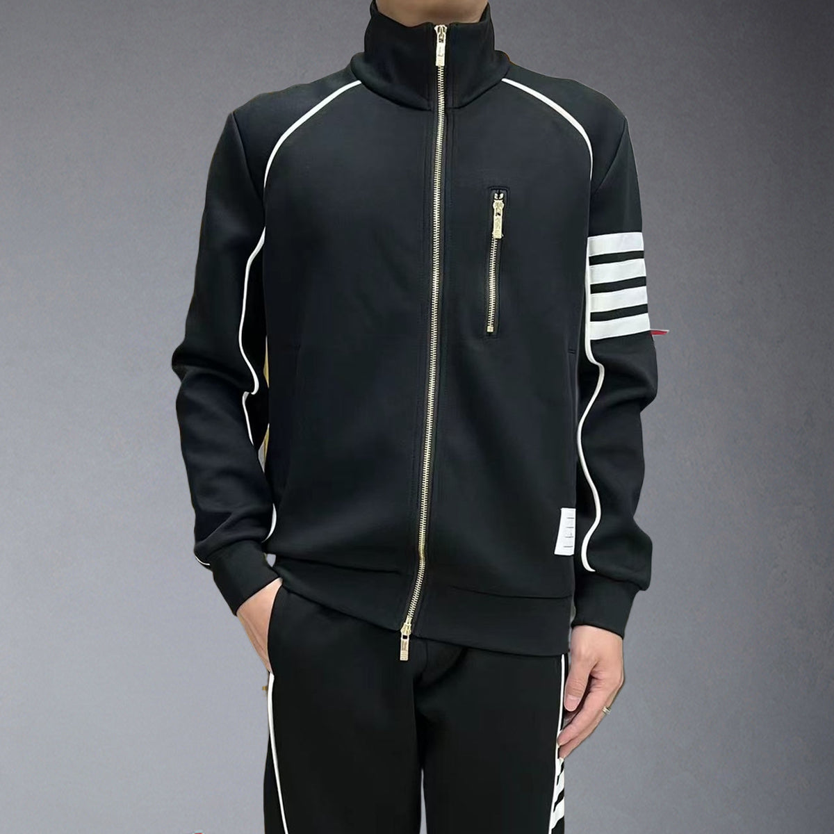 Cardigan sweatshirt