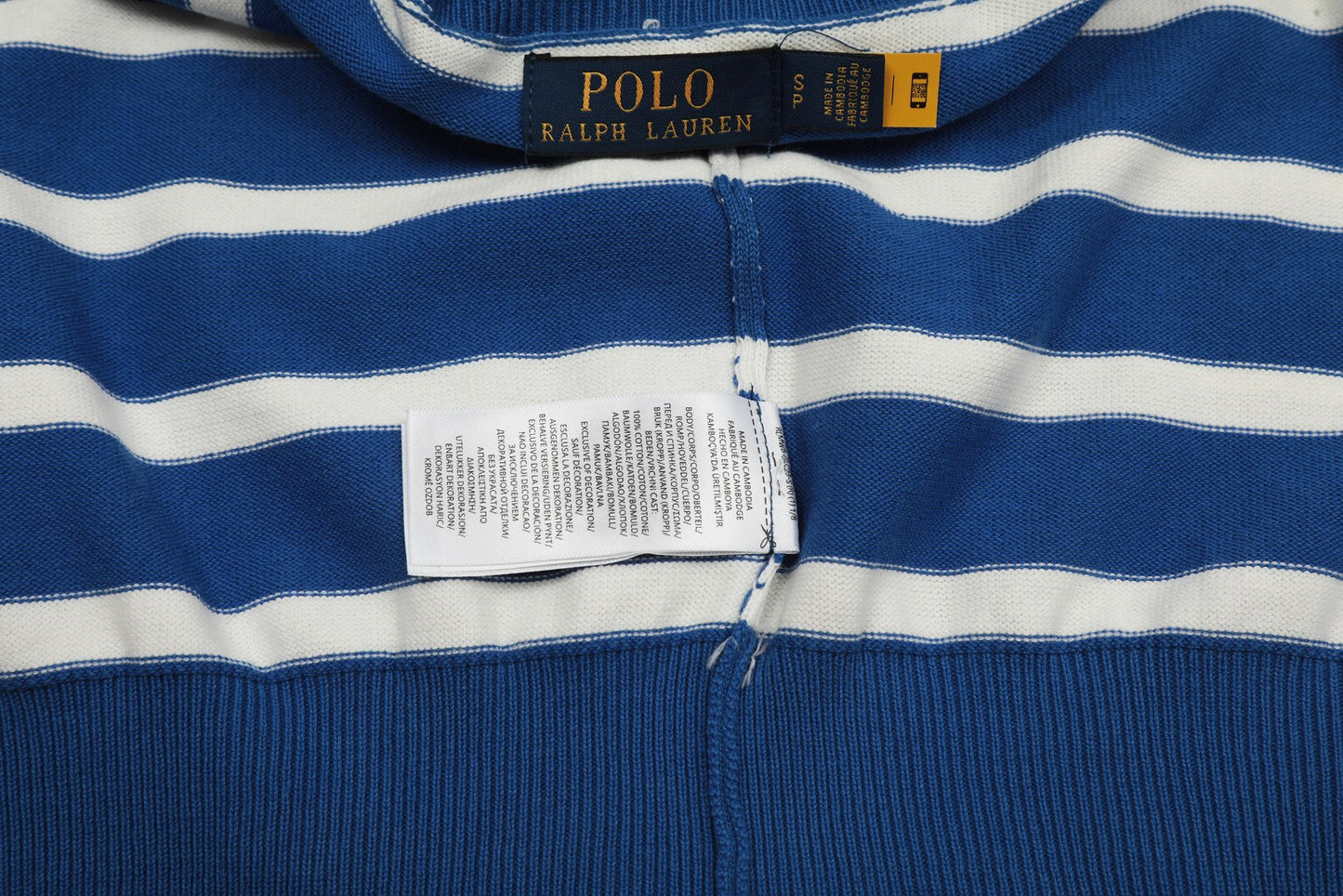 Ralph Lauren Women‘s Stripe Knit Cardigan
