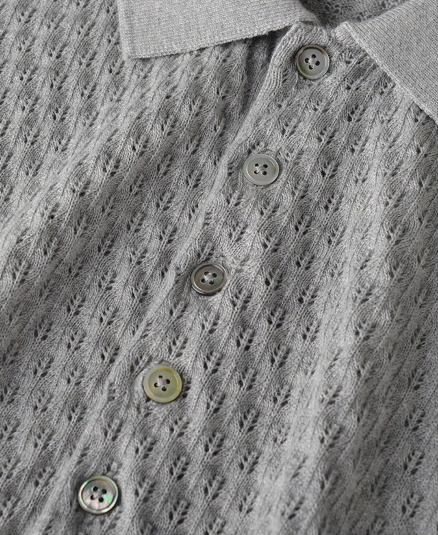 2025  Knitted Polo Shirt