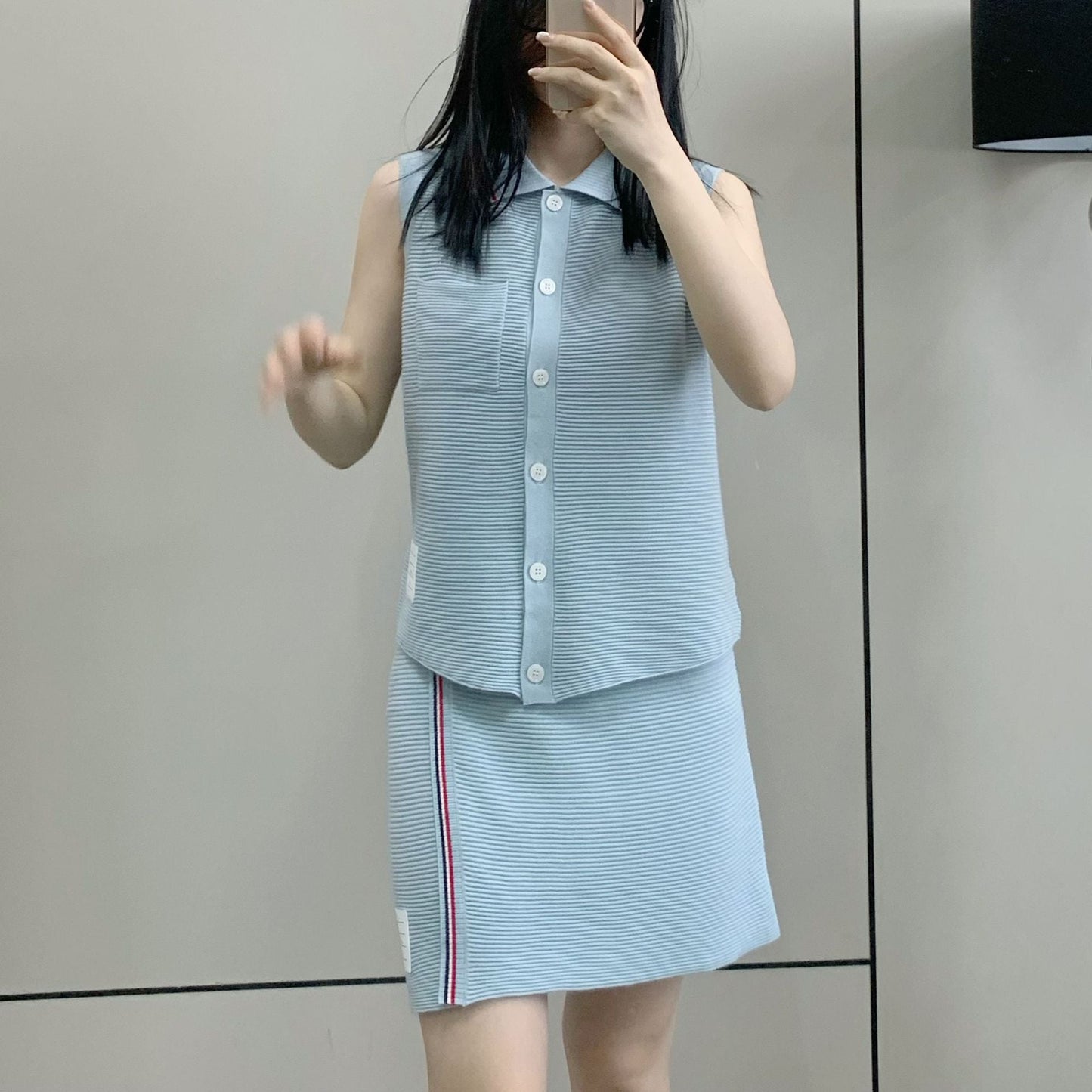 2025 Knitted skirt
