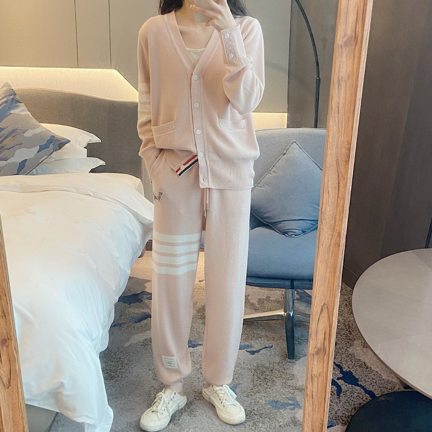 2025 Knitted sports suit