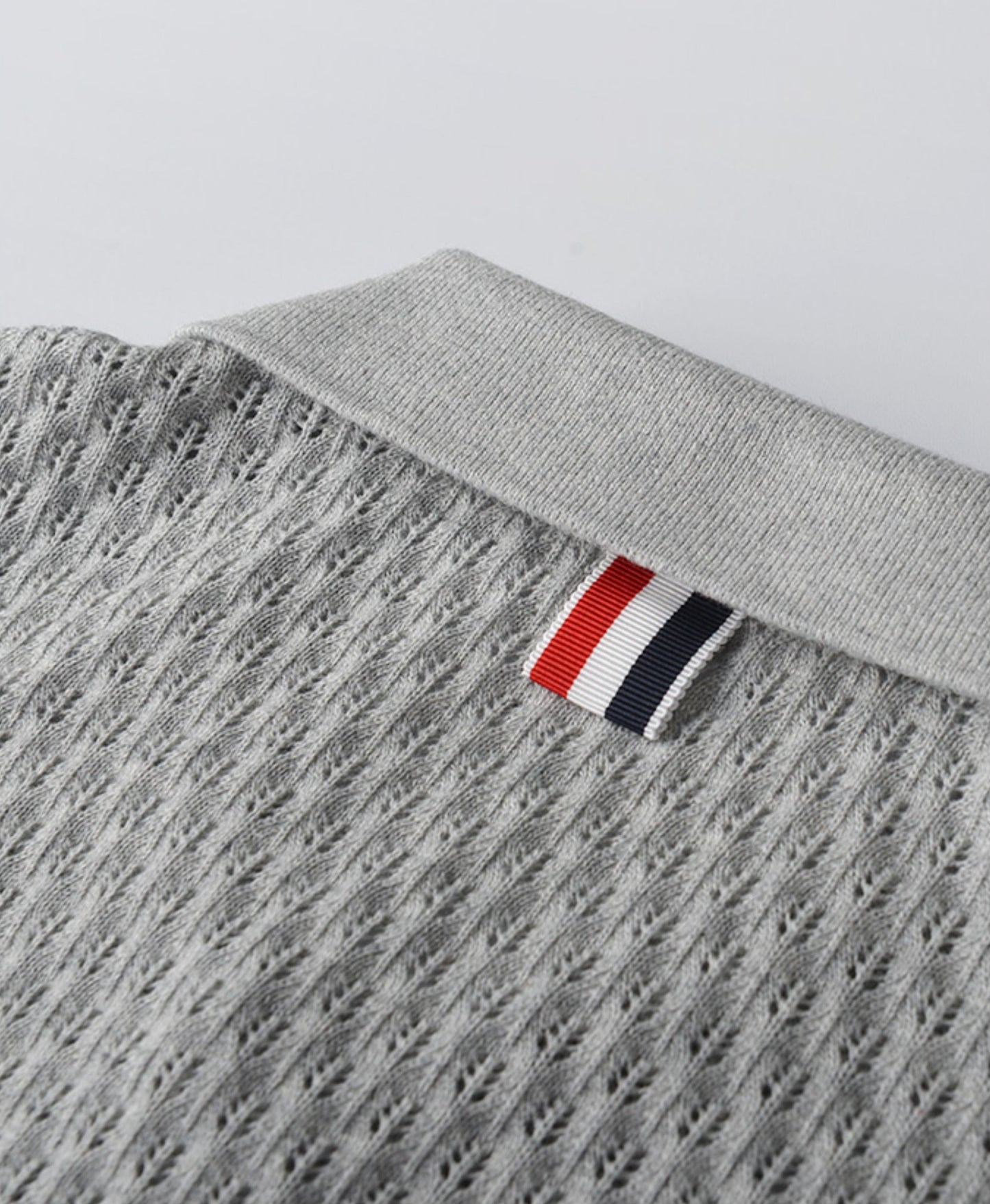 2025  Knitted Polo Shirt