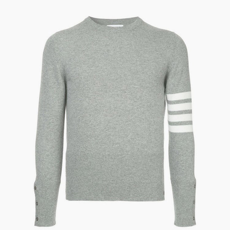 Round neck wool sweater