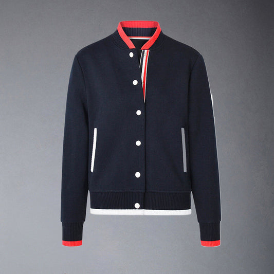 Color stripes coat