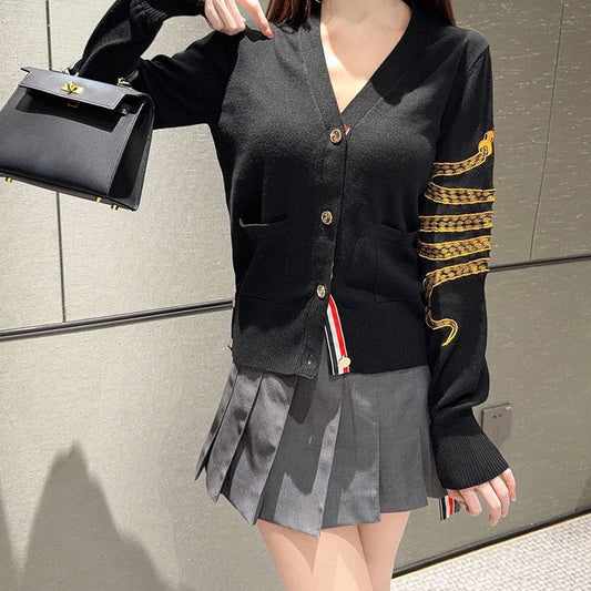 2025 Snake cardigan