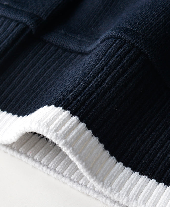 Color stripes coat