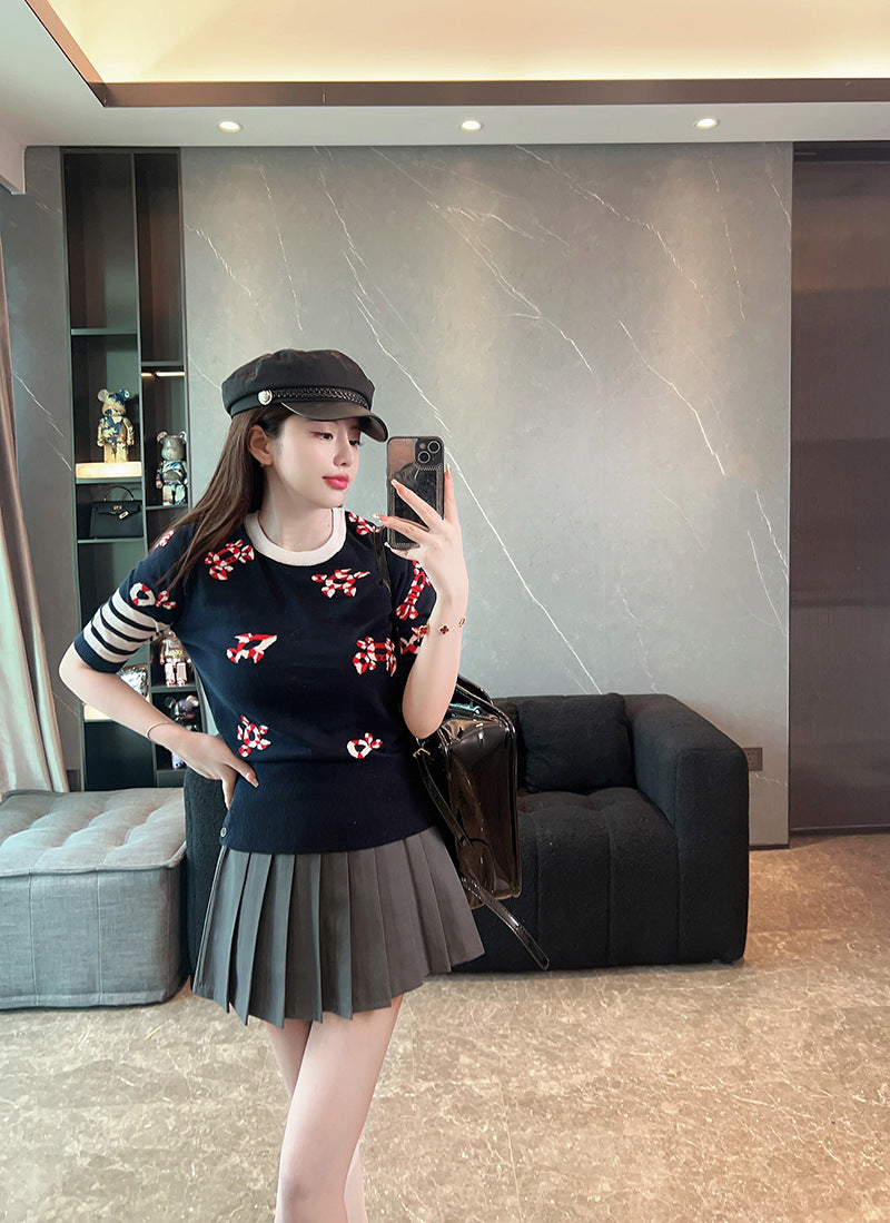 Jacquard sweater