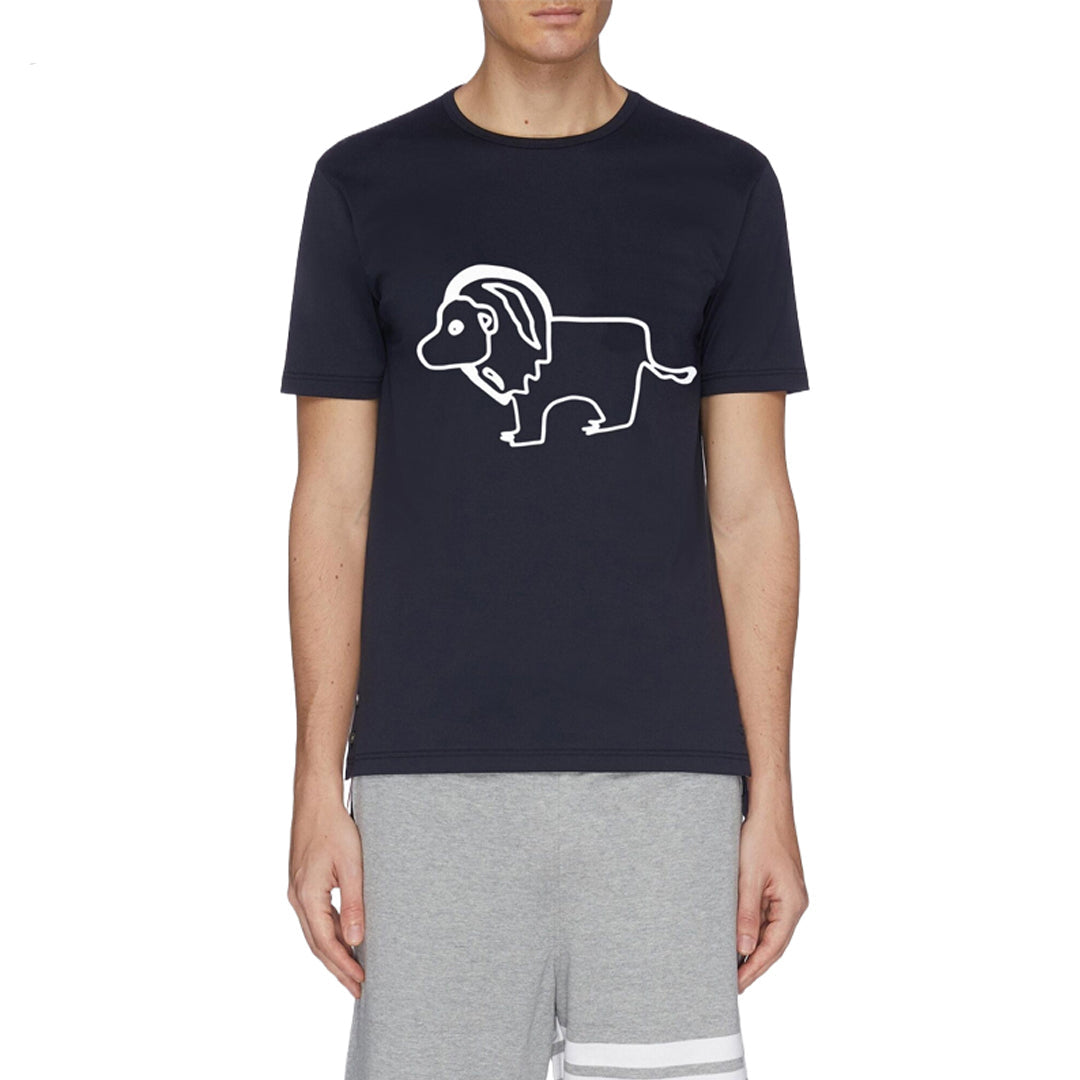 Lion print T-shirt