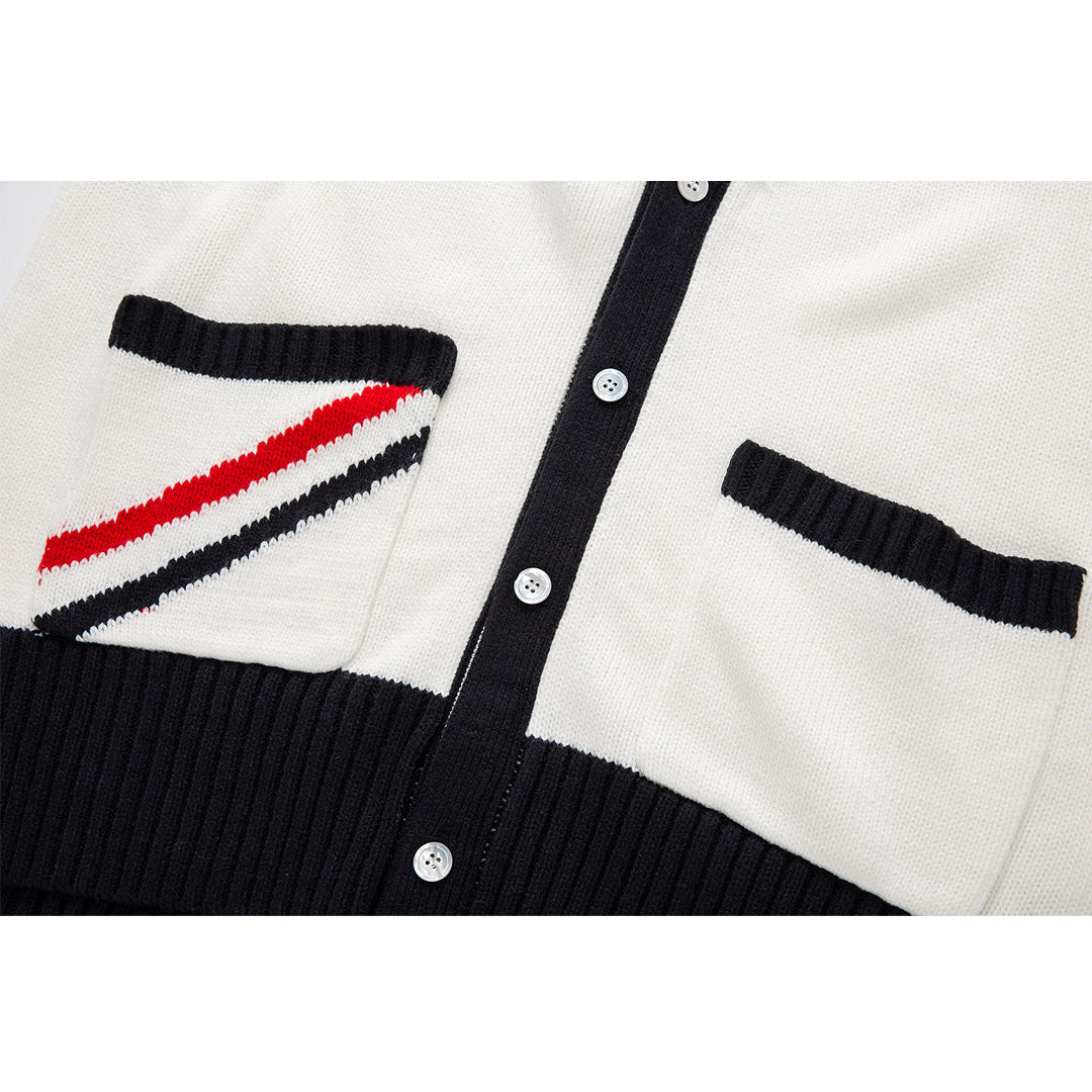 2025ss Colorblock sweater
