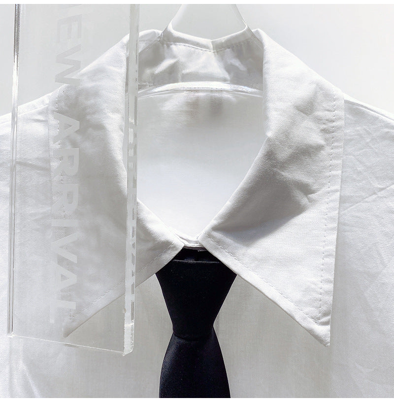Tie short sleeves