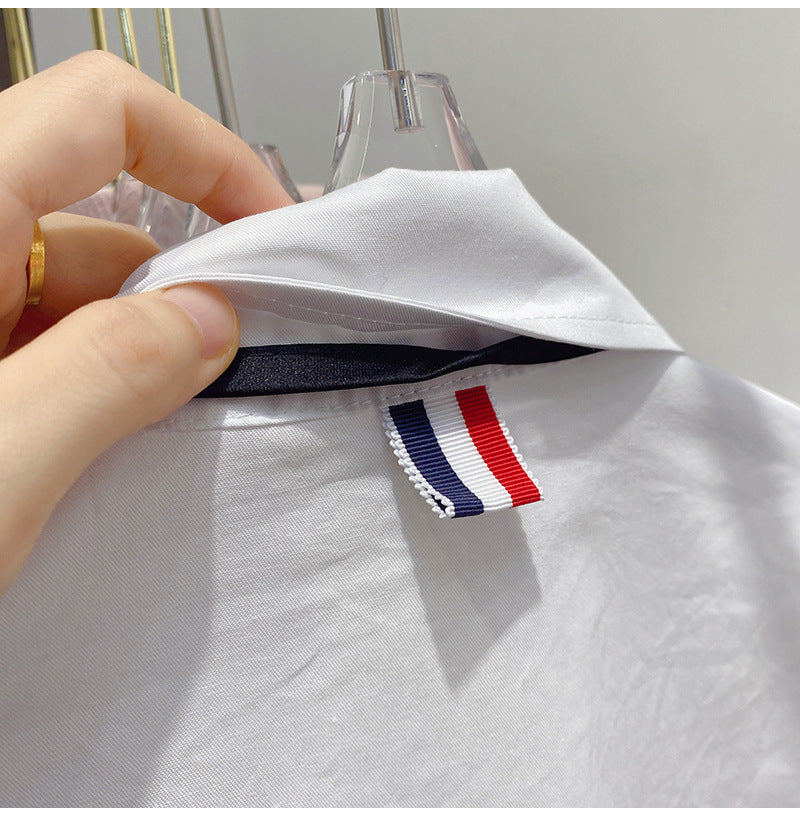 Tie short sleeves