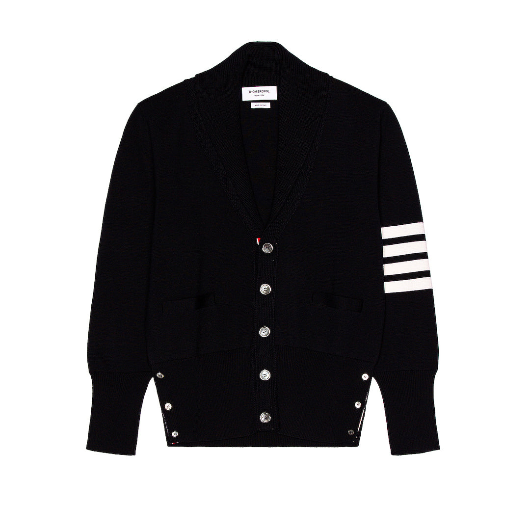 Thick knitted jacket