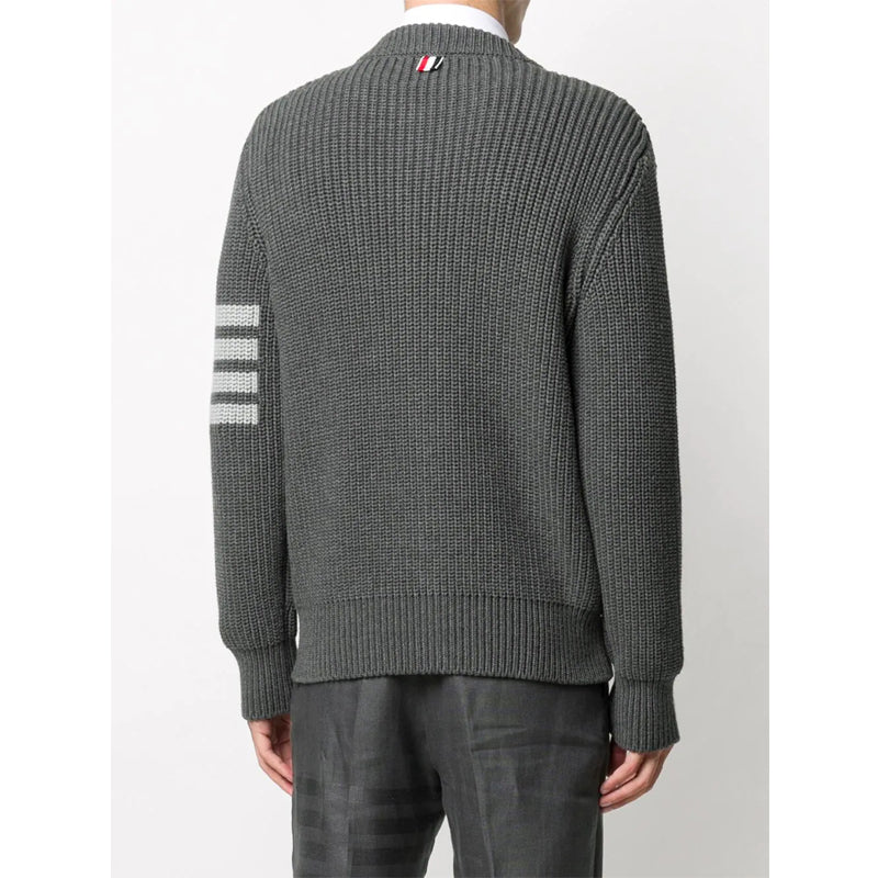 Knitted sweater coat