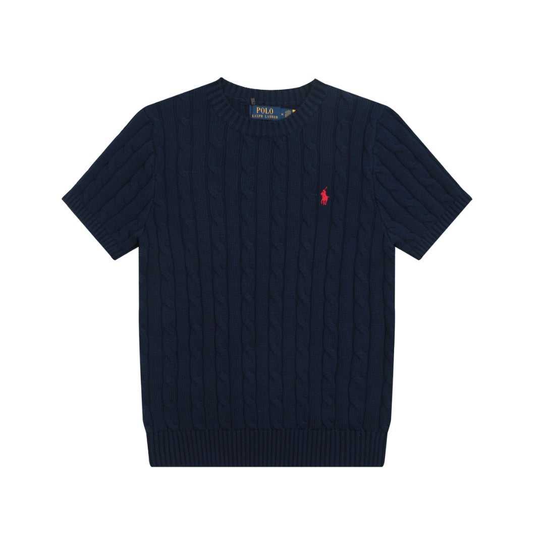 Ralph Lauren Women‘s Crewneck Knit T-shirt