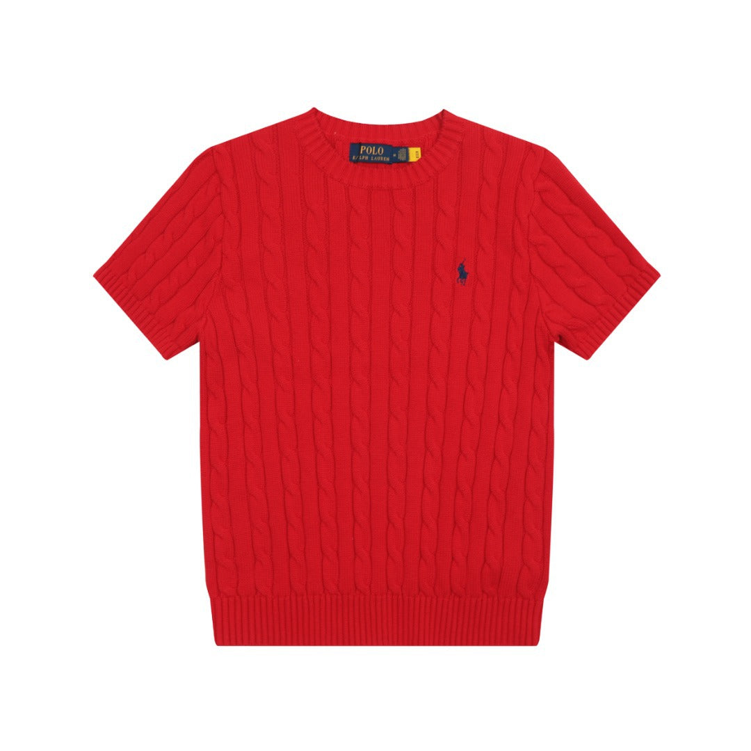 Ralph Lauren Women‘s Crewneck Knit T-shirt