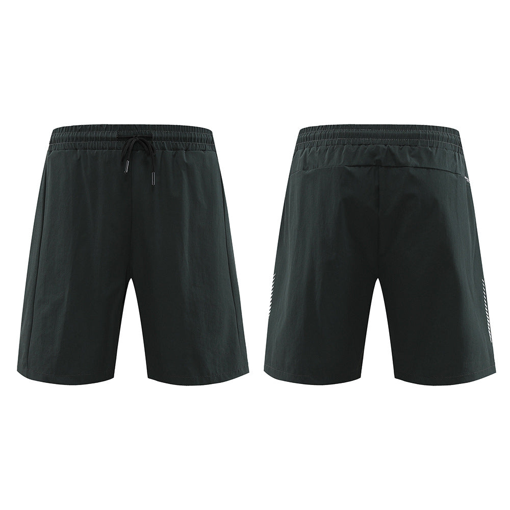 Quick-Drying Breathable Cooling Mid-thigh Shorts Black