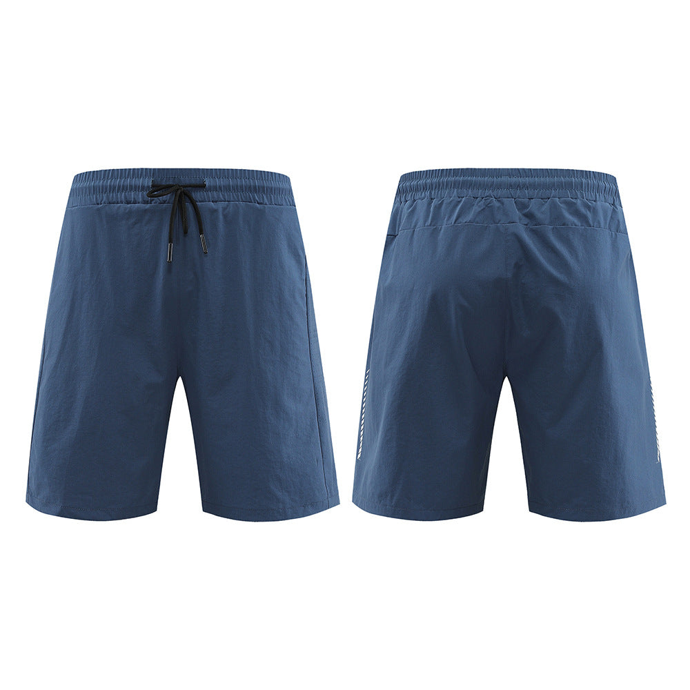 Quick-Drying Breathable Cooling Mid-thigh Shorts Gray