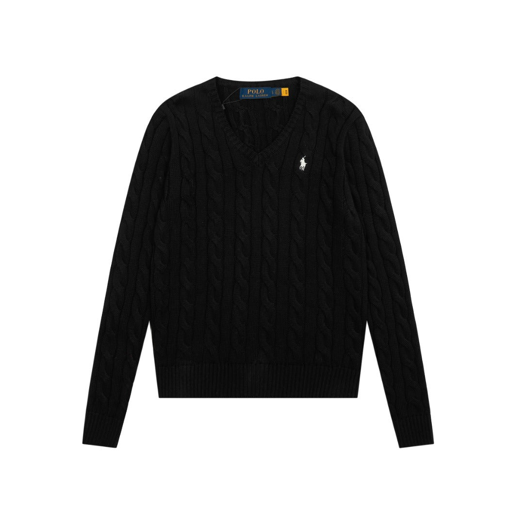 Ralph Lauren Women‘s Cable Knit Cotton Sweater