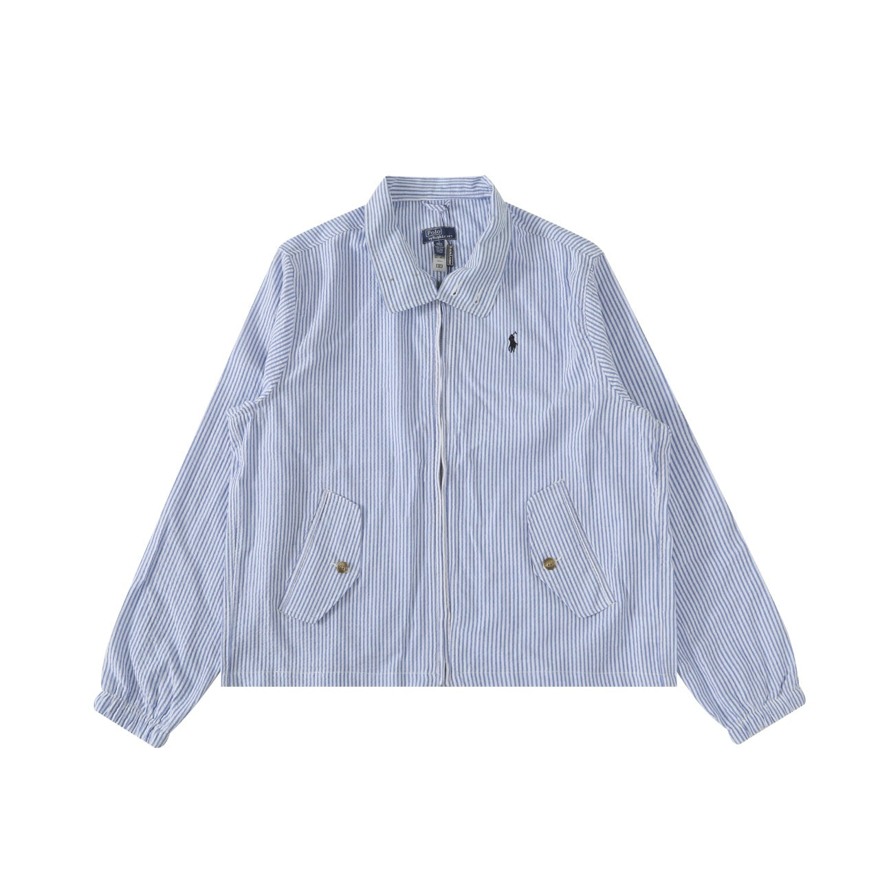 Ralph Lauren Women‘s Stripe Jacket Coat