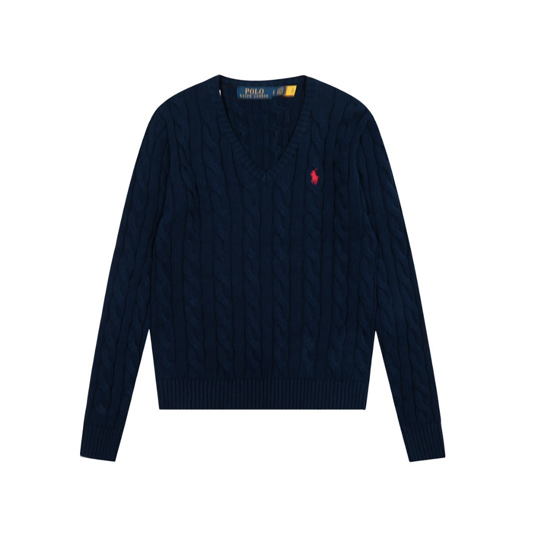 Ralph Lauren Women‘s Cable Knit Cotton Sweater