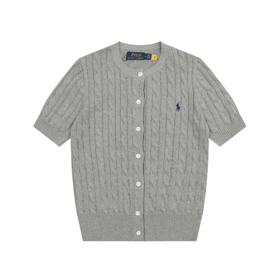 Ralph Lauren Women‘s Knit T-shirt Cardigan