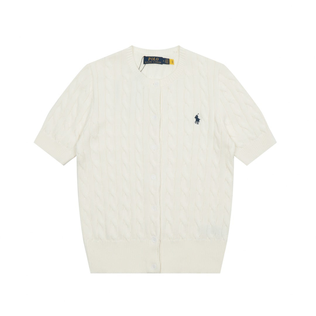 Ralph Lauren Women‘s Knit T-shirt Cardigan