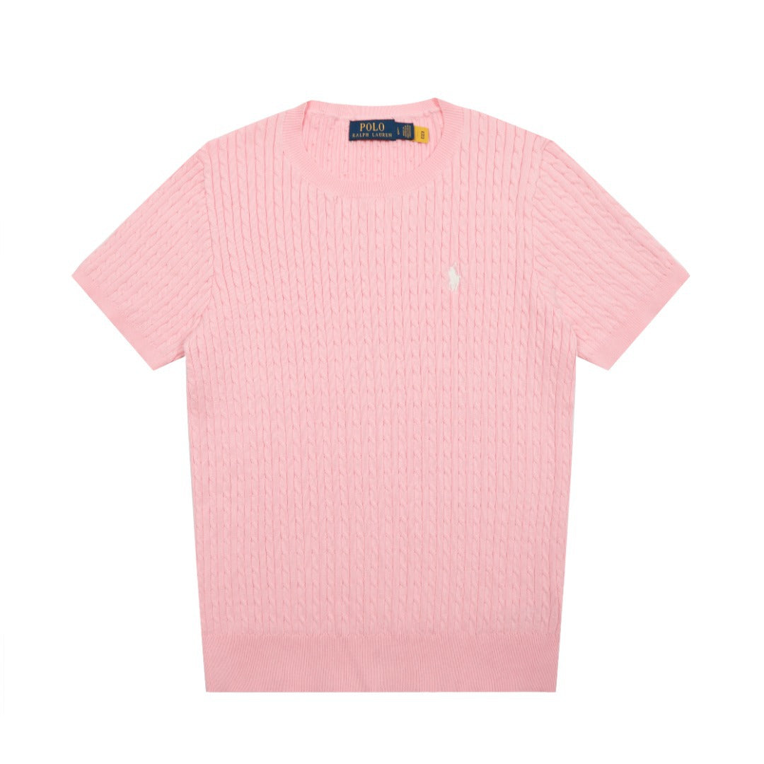 Ralph Lauren Women‘s Cable Knit T-shirt