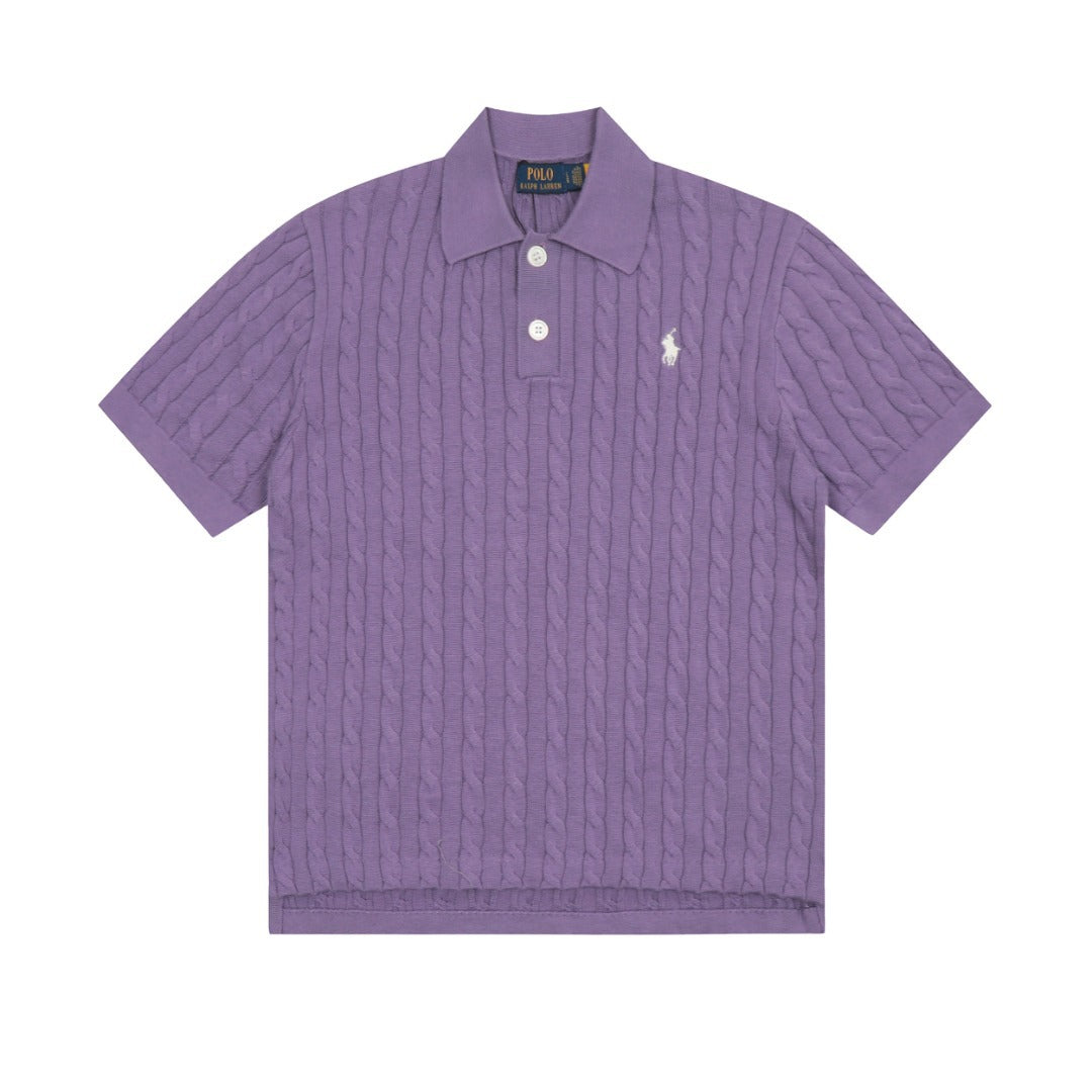 Ralph Lauren Women‘s Cable Knit Polo shirt