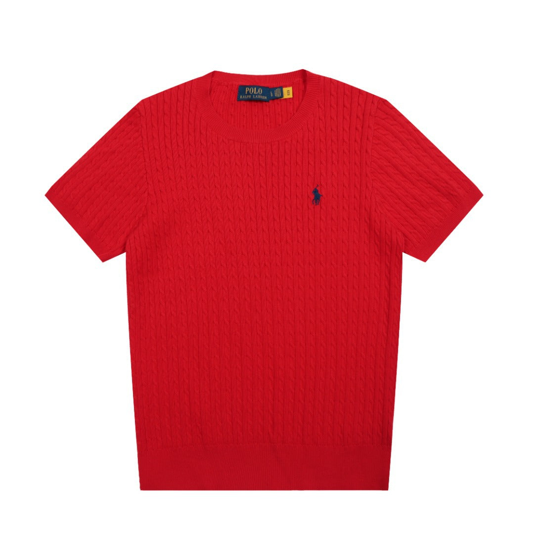 Ralph Lauren Women‘s Cable Knit T-shirt