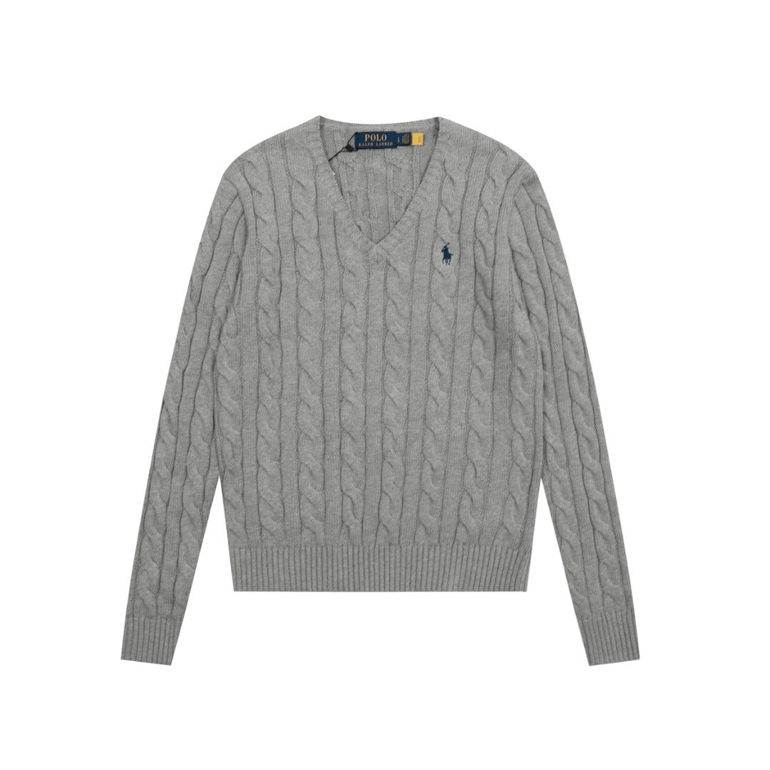 Ralph Lauren Women‘s Cable Knit Cotton Sweater