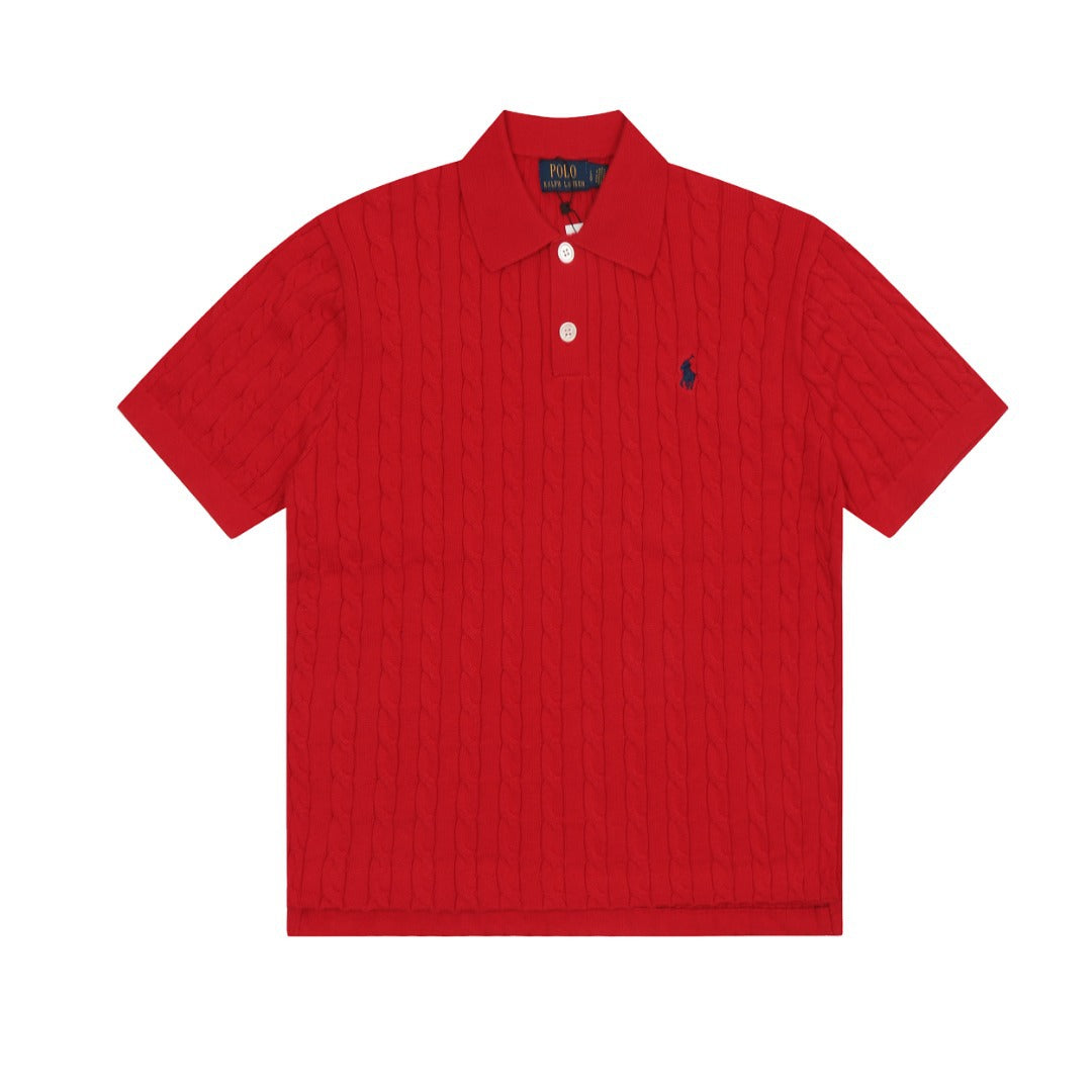 Ralph Lauren Women‘s Cable Knit Polo shirt