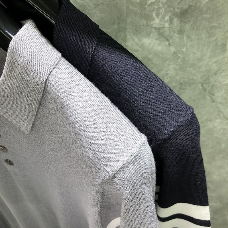 2025  Knitted Polo Shirt